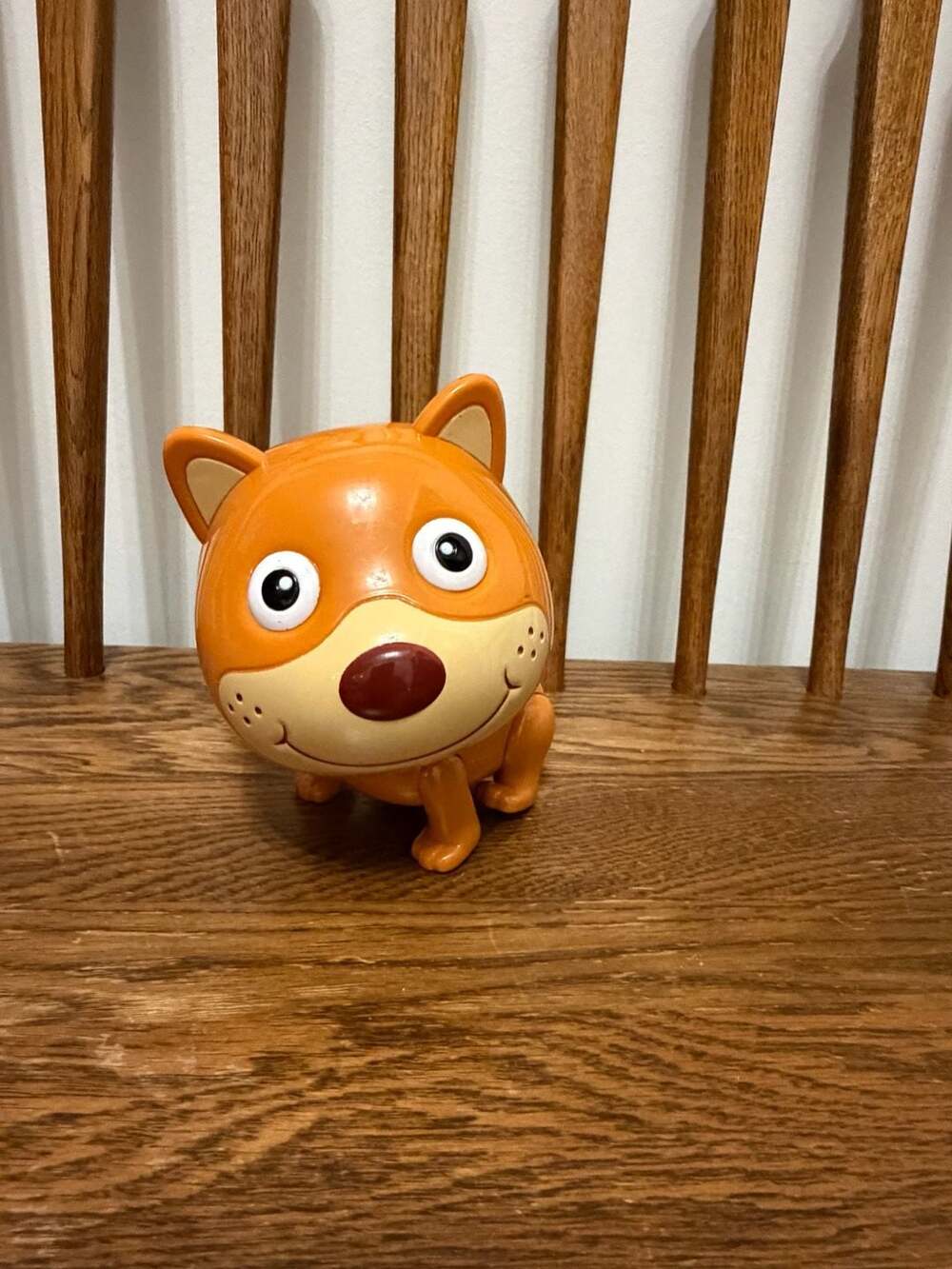 Unbranded Orange Puppy Dog Plastic Toy Figure